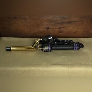 Hot Tools Pro Signature Series Gold 1” Curling Iron Wand HTIR1574 - B423